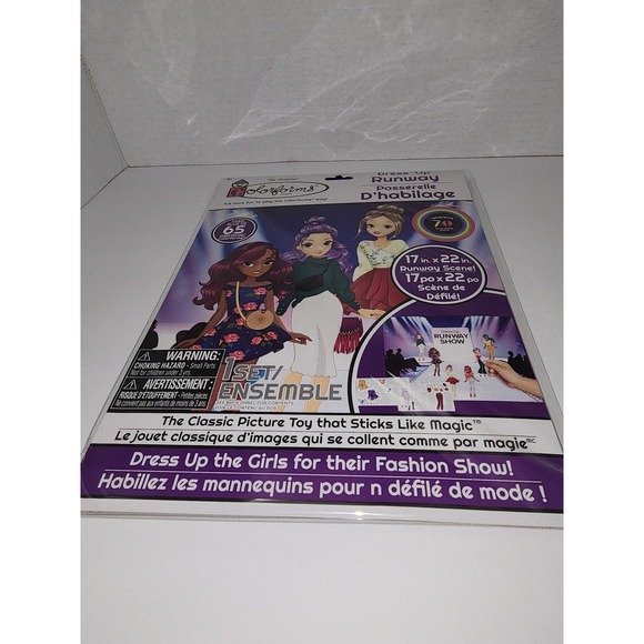 Colorforms Dress Up Runway New Magic - Picture 1 of 3